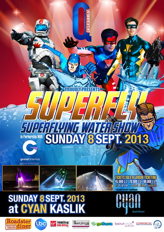 Superflying Water Show